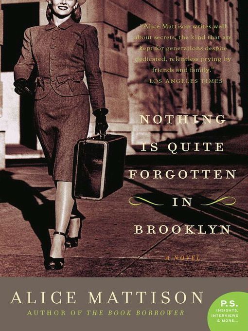 Title details for Nothing Is Quite Forgotten in Brooklyn by Alice Mattison - Available